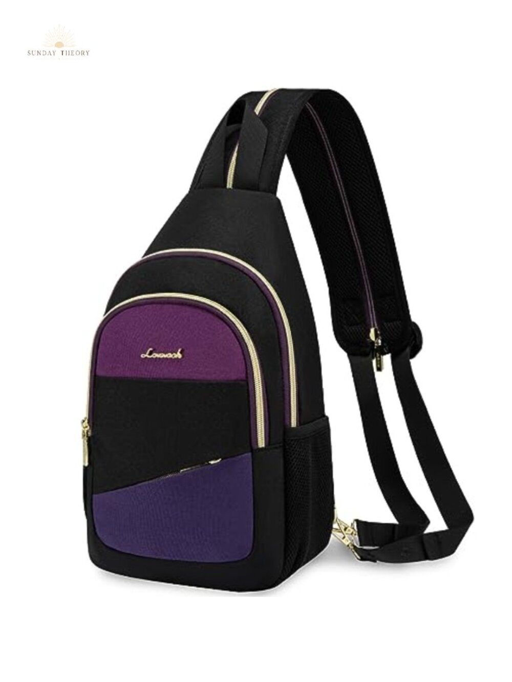 LOVEVOOK Sling Bag for Women Convertible Crossbody Backpack Water Resistant